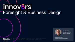 Innov8rs_Foresight and Business Design Cover